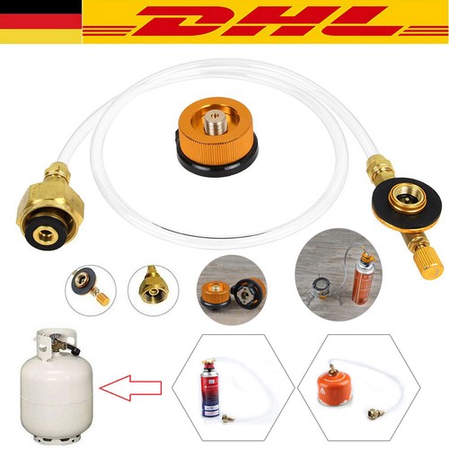 Gastank adapter schlauch - adapter, set