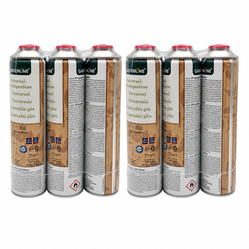 600ml gaskartusche 16 - 6x,