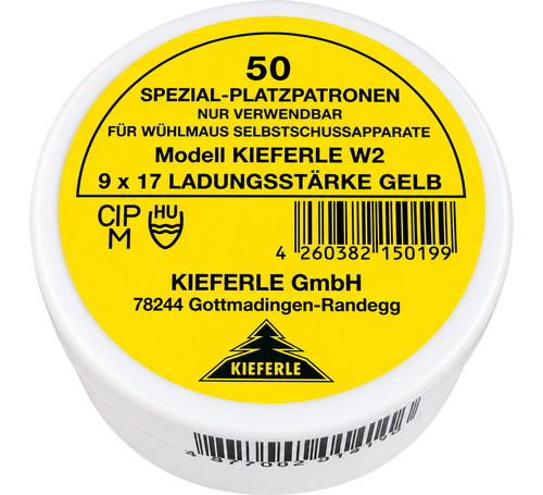 Kieferle kartuschen gelb - kieferle,