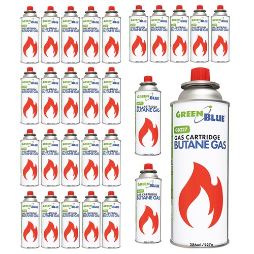 28x gaskartusche butan camping - 28x,