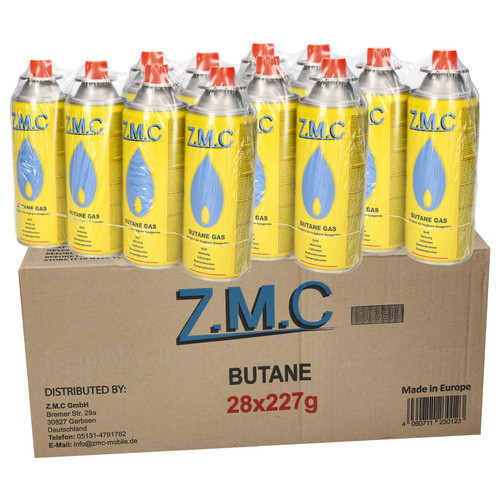 28x butan gas kartusche 227g - 28x,