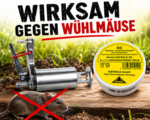 Profi set wühlmaus kartuschen - wühlmaus,