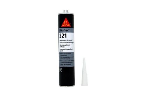 Sikaflex 221 300ml schwarz - 221,