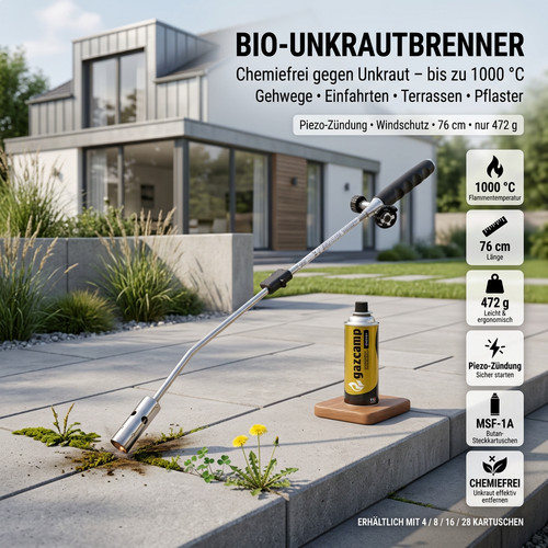 Gazcamp bio unkrautbrenner - bio-unkrautbrenner, mit